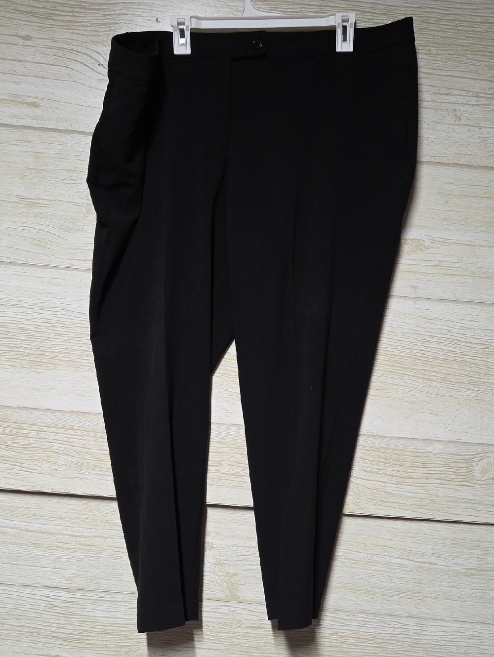 Fashion Bug Black Tapered Dress Trousers